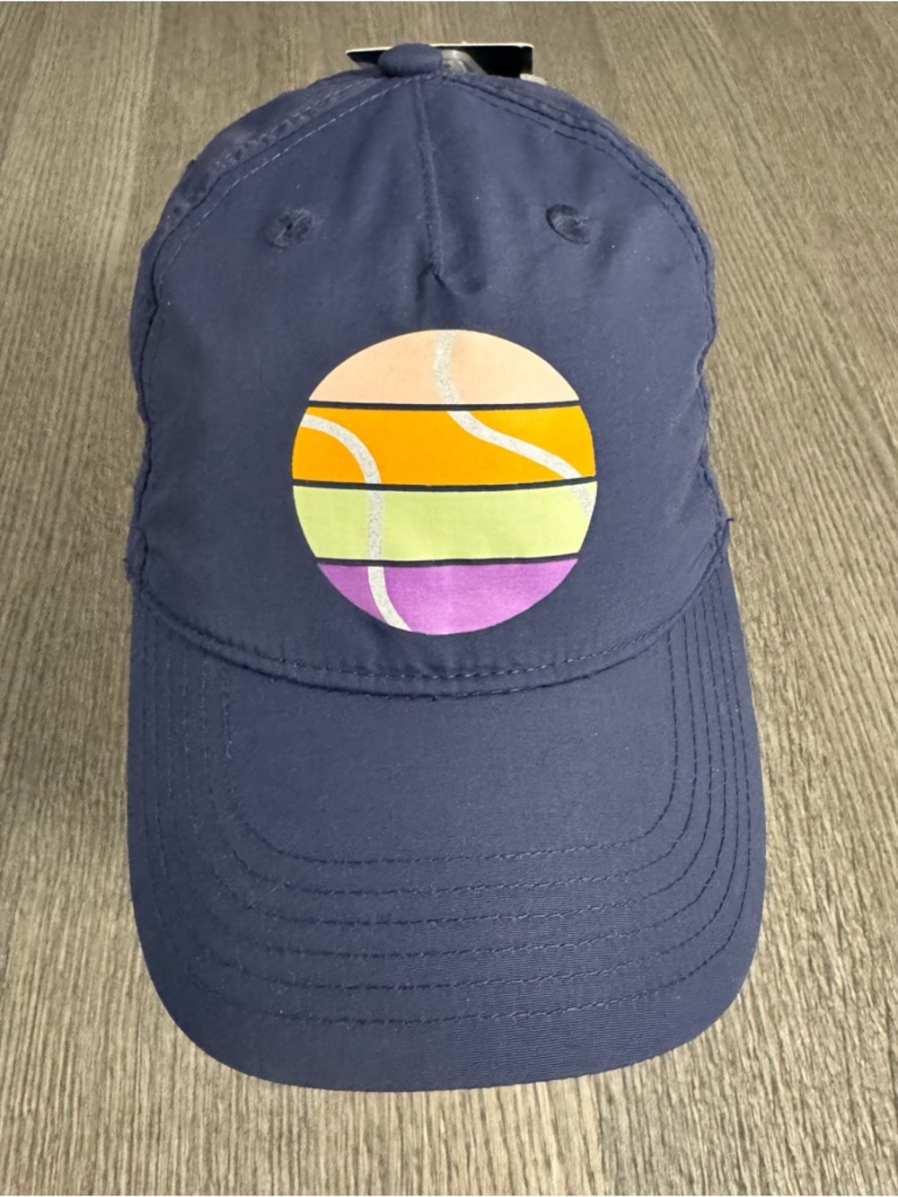 Prince Tennis Girls Graphic Cap Navy Adjustable Hat NEW OSFA